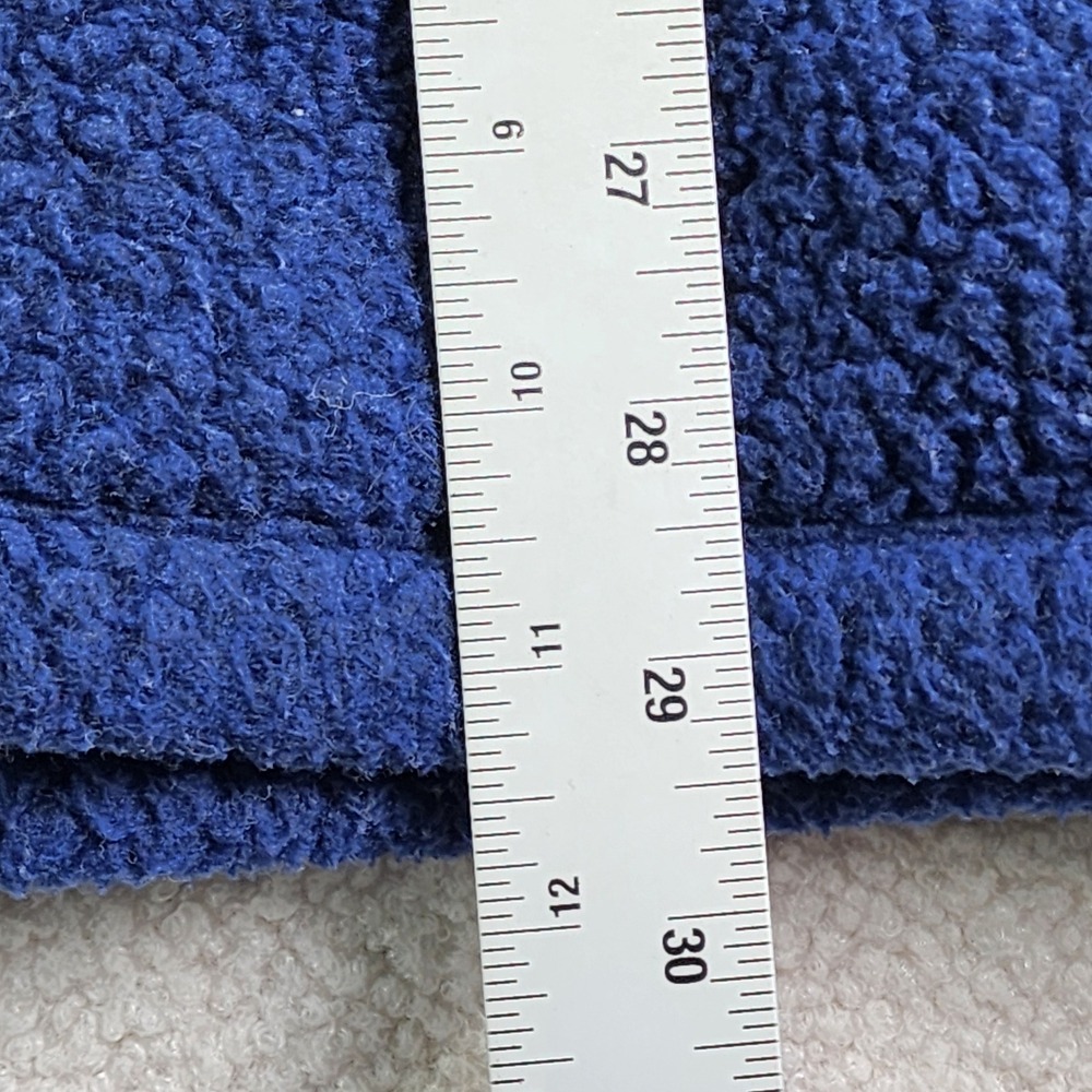 Vineyard Vines Sherpa Fleece‎ Vest Mens XL Blue Full Zip Coastal Preppy Gorpcore - Picture 7 of 10